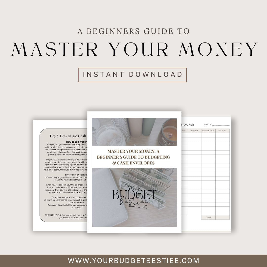 Master Your Money: A Beginner’s Guide to Budgeting & Cash Envelopes