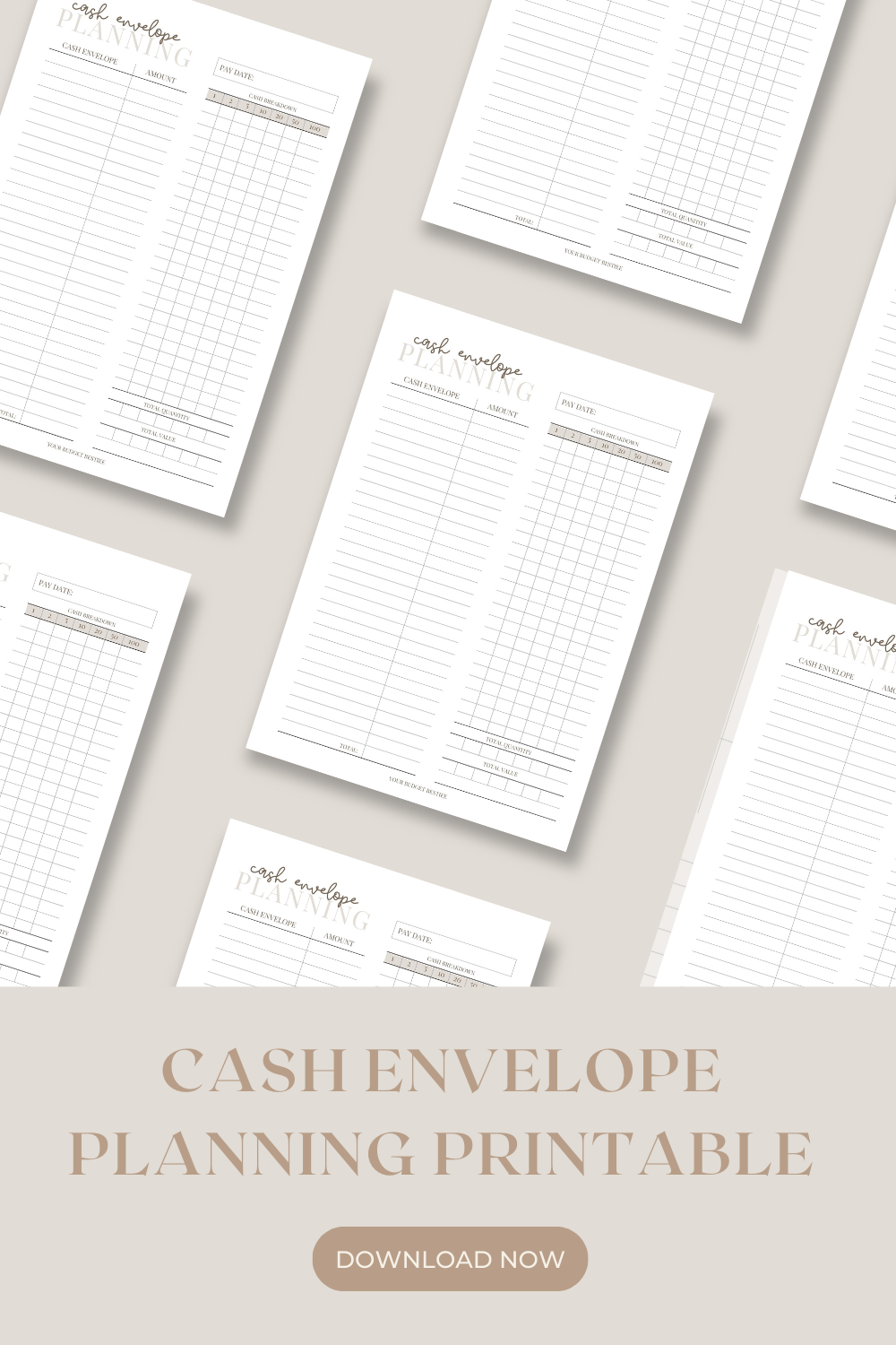 Cash Envelope Planning